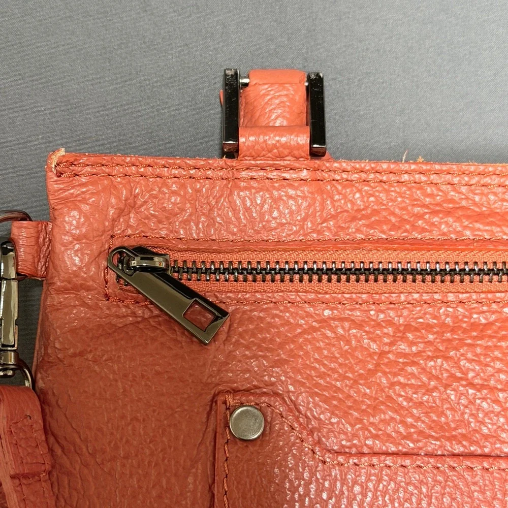 Viola Castellani Made in Italy Padded Leather Satchel (9”x8”)